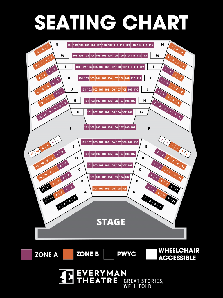 Everyman Theatre Seating Chart